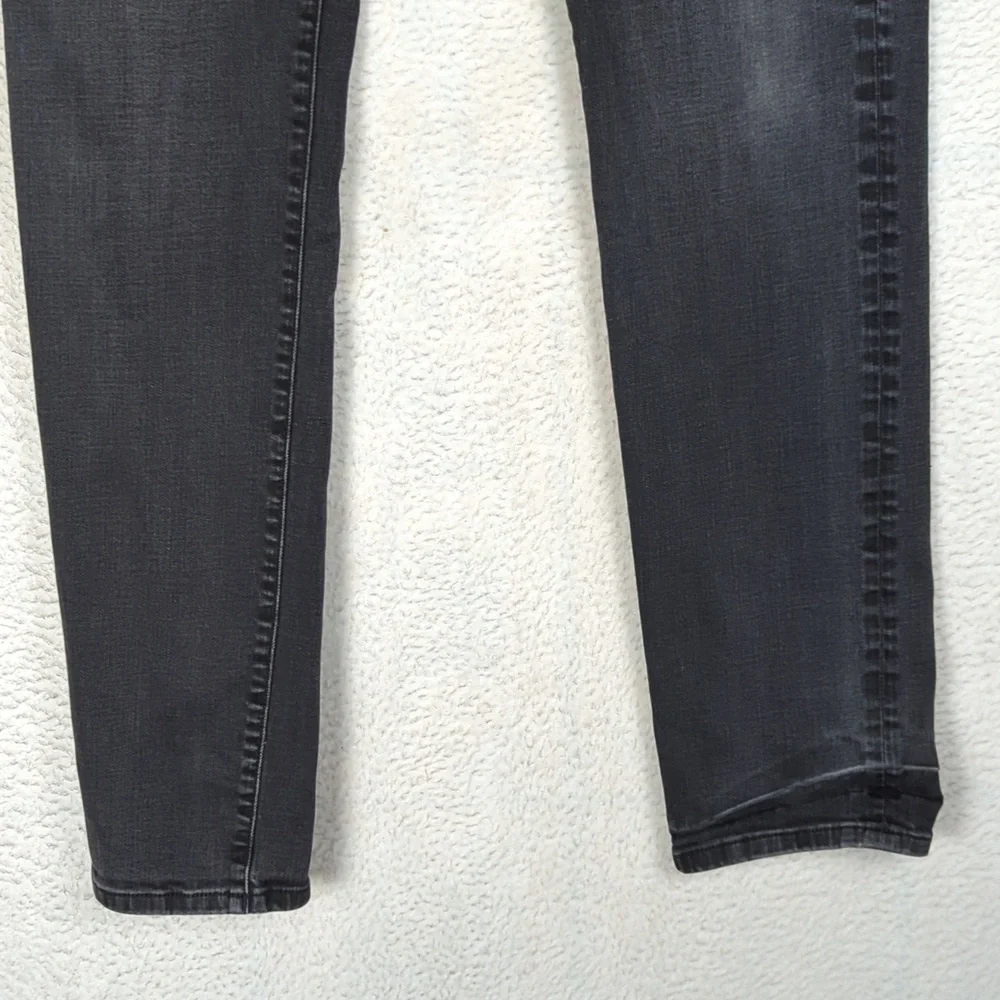 Warp + Weft Men's Black Flex Skinny‎ Denim Jeans 38 X 34